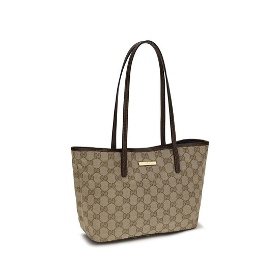 Gucci Large Tribeca GG Fabric Tote Bag - Side view