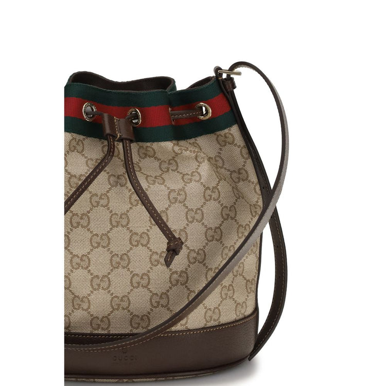 Gucci Beige Cotton Handbag - AW26 25x19cm - Detail view