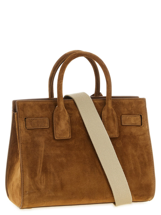 Saint Laurent Brown Calfskin Handbag (Ref. SA333127BM) - Side view