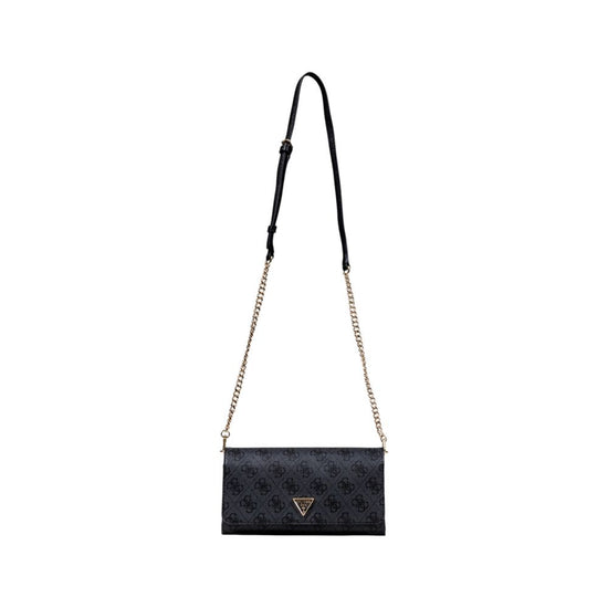 Guess Gray Polyethylene Clutch Bag