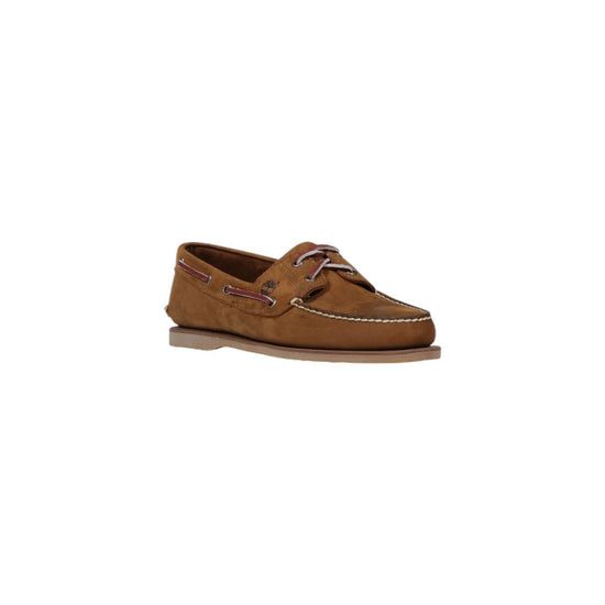 Timberland Brown Leather Slip-On Loafers