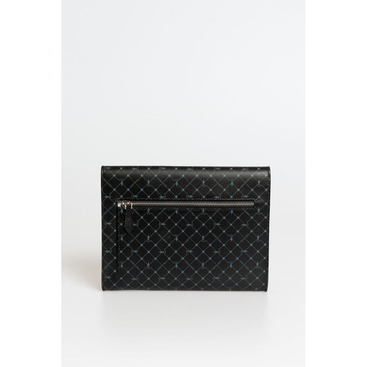 Trussardi Polyester Clutch - Back view