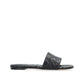 Bottega Veneta Black Lamb Leather Mules (Ref. BO8990326194388) - Front view