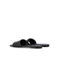 Bottega Veneta Black Lamb Leather Mules (Ref. BO8990326194388) - Back view