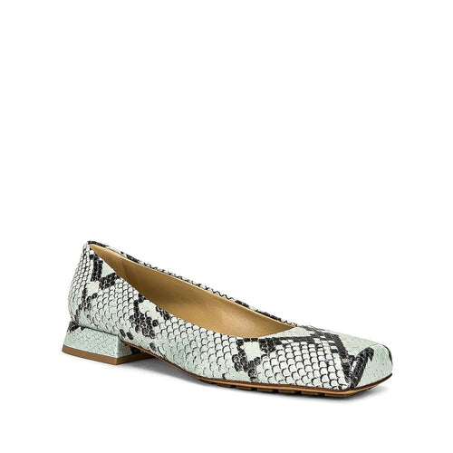 Bottega Veneta Bicolor Calfskin Ballet Flats - Side view