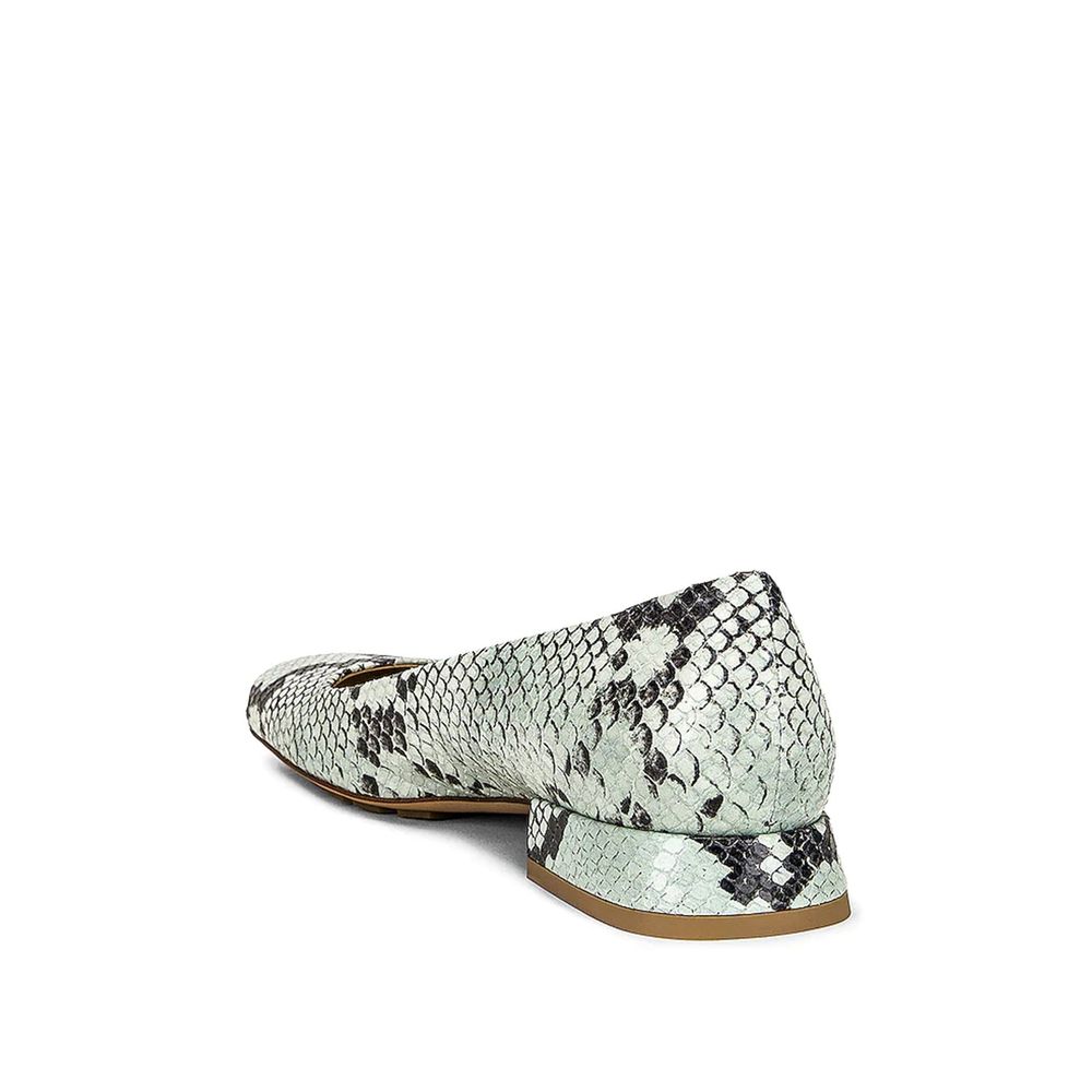 Bottega Veneta Bicolor Calfskin Ballet Flats - Back view