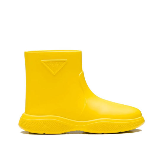 Prada Bicolor Rubber Rain Boots (Ref. PR8990024728788) - Front view