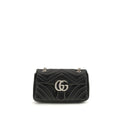 Gucci Black Lamb Handbag - Front view