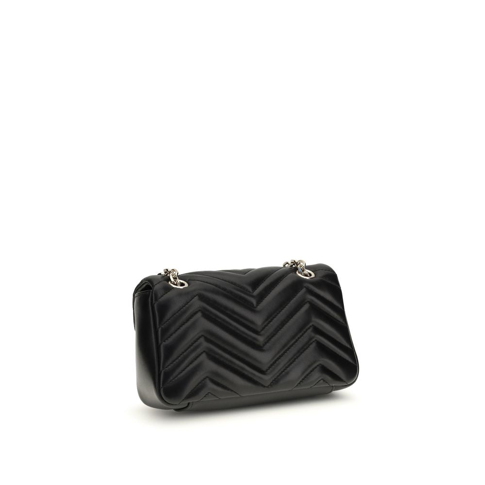 Gucci Black Lamb Handbag - Back view