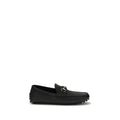 Gucci Black Calf Leather Slip On Loafers - AW26 (Ref. GU765859AADQ41000) - Front view