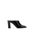 Prada Black Calfskin Mules - Front view