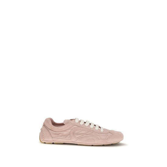 Prada Multicolor Lamb Sneakers - Front view