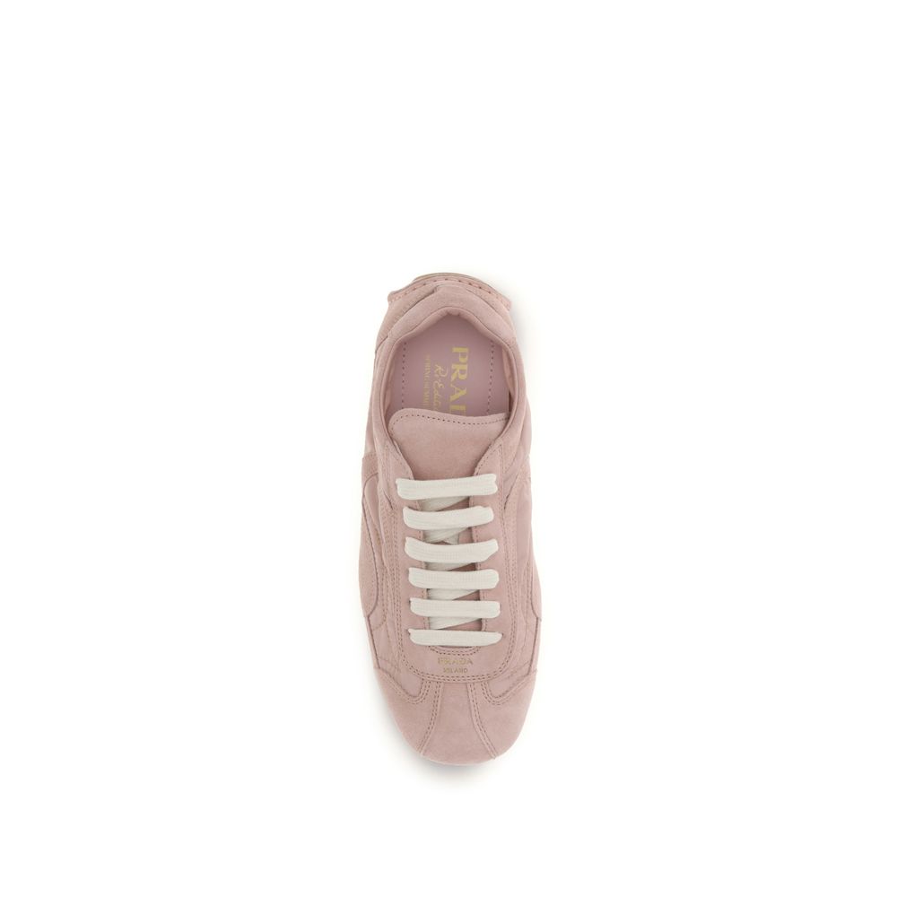 Prada Multicolor Lamb Sneakers - Detail view