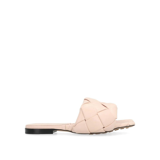 Bottega Veneta Multicolor Leather Flat Sandals - Front view