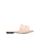 Bottega Veneta Multicolor Leather Flat Sandals - Front view