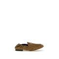 Gucci Brown Calf Leather Slip On Loafers - SS26 (Ref. GU854414AADWE2118) - Front view