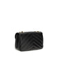 Saint Laurent Black Lamb Shoulder Bag - AW26 32x22cm - Back view