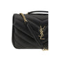 Saint Laurent Black Lamb Shoulder Bag - AW26 32x22cm - Detail view
