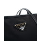 Prada Black Nylon Tote Bag - Detail view
