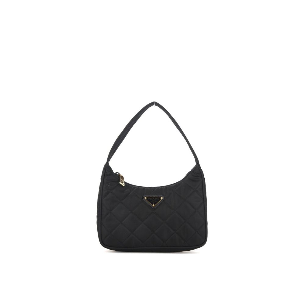 Prada Black Nylon Shoulder Bag (Ref. PR9037262454996) - Front view