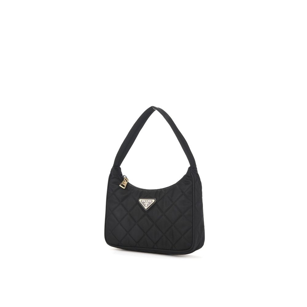Prada Black Nylon Shoulder Bag (Ref. PR9037262454996) - Side view