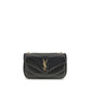 Saint Laurent Black Lamb Shoulder Bag - AW26 20x12cm (Ref. SA821749AAEAX1000BB) - Front view