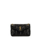 Saint Laurent Black Lamb Shoulder Bag - AW26 29x17cm - Front view