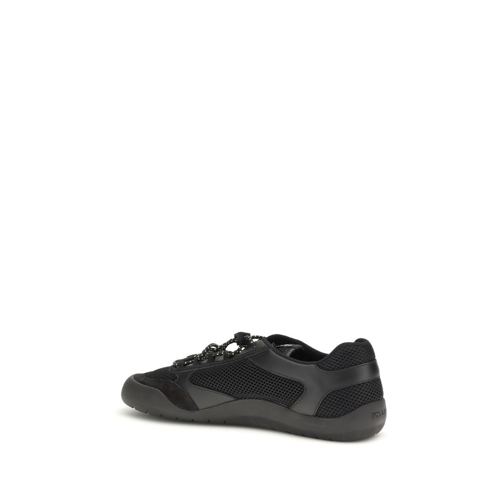 Prada Black Polyester Athletic Sneakers - AW26 (Ref. PR2EE468FG0003ZM0F0002) - Back view