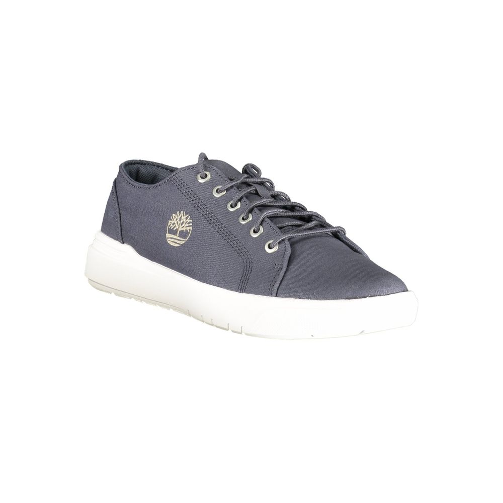 Timberland Blue Polyester Men Sneaker - Side view