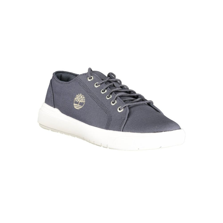 Timberland Blue Polyester Men Sneaker - Side view