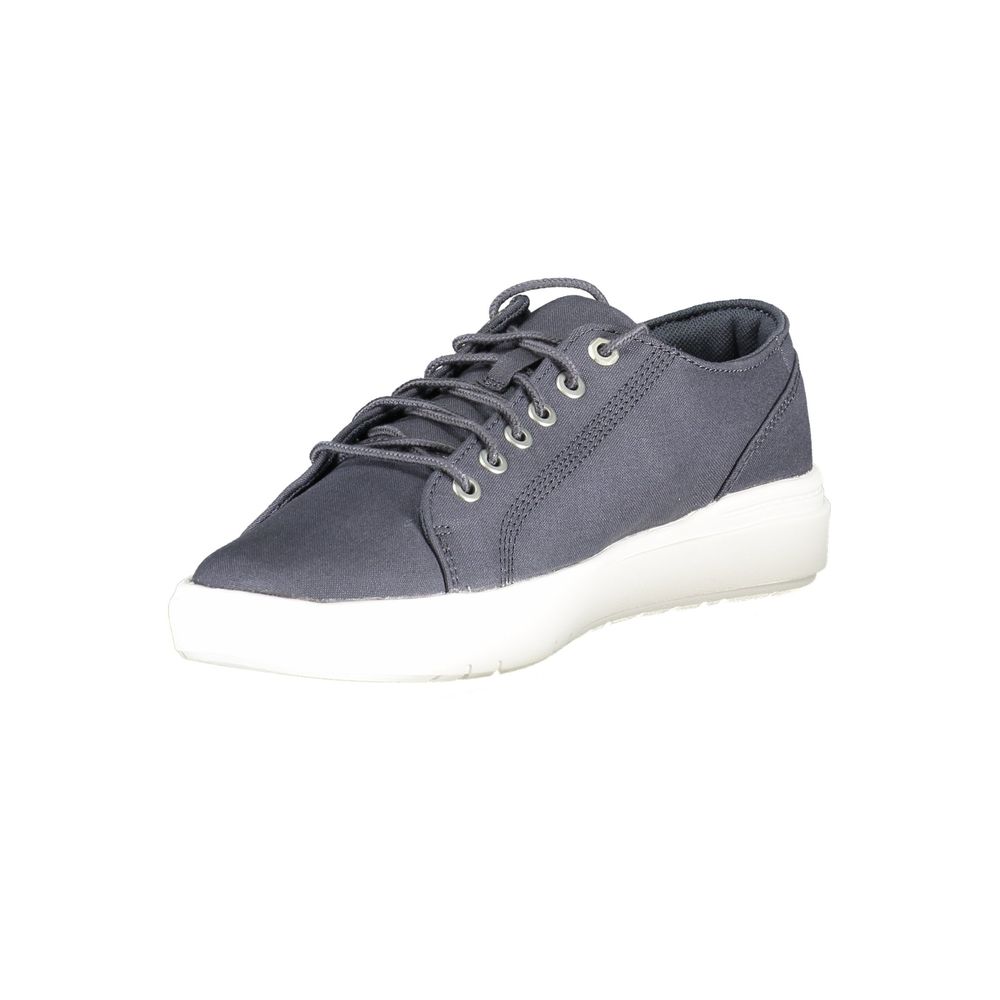 Timberland Blue Polyester Men Sneaker - Back view