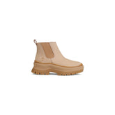 Timberland Beige Suede Leather Ankle Boots - Front view