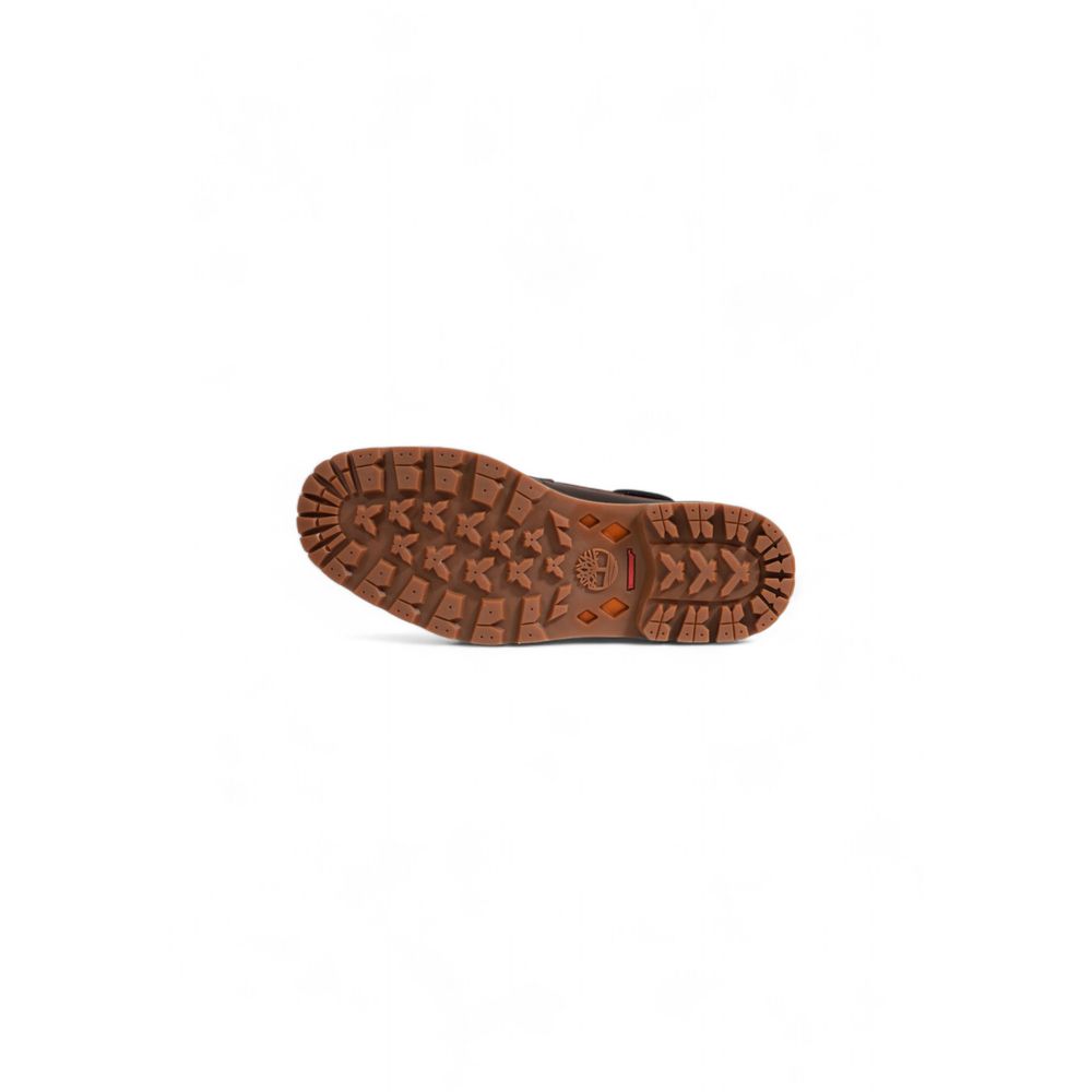 Timberland Brown Bio Based Fabric Lace-Up Boots - Close-up view