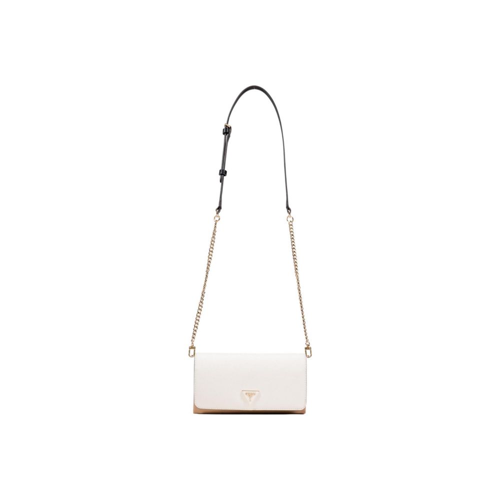 Guess Beige Polyethylene Clutch Bag - Side view