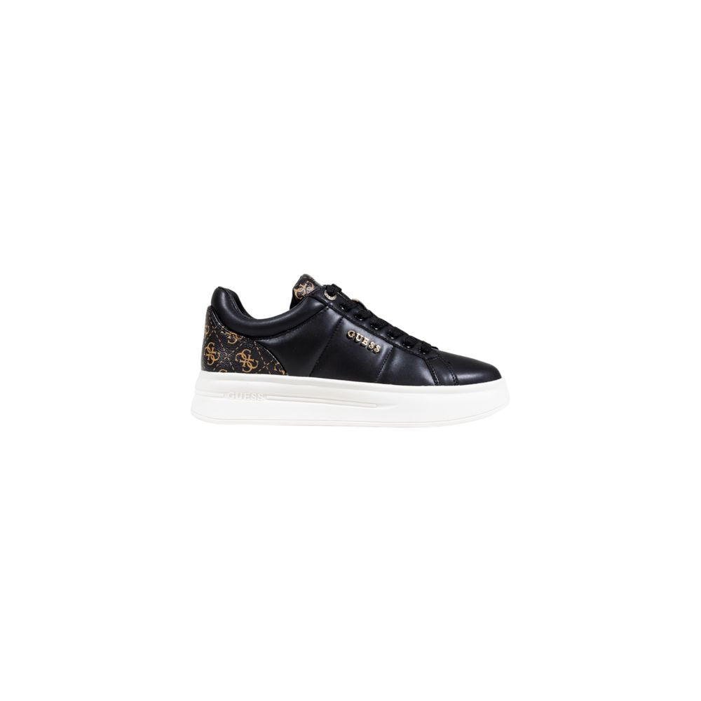 Guess Bicolor Polyester Low Top Sneakers - Front view