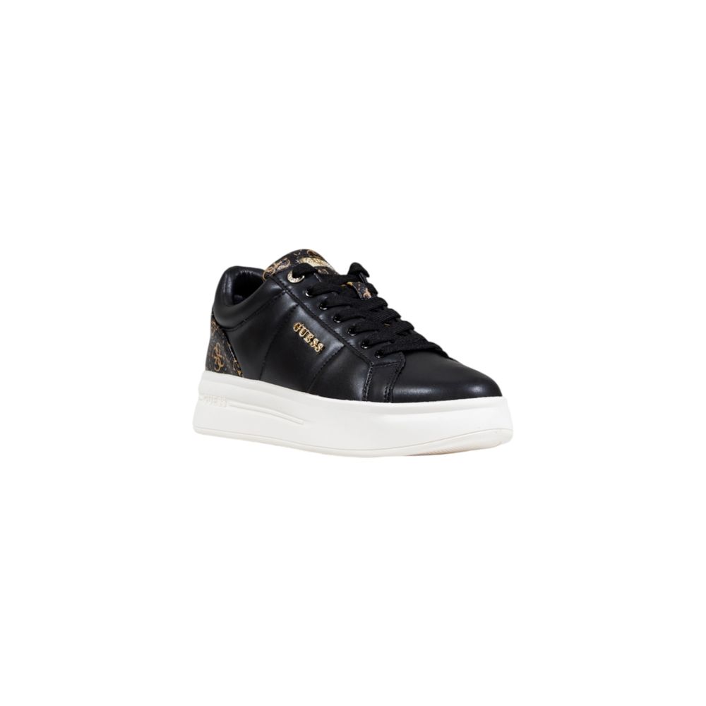 Guess Bicolor Polyester Low Top Sneakers - Side view