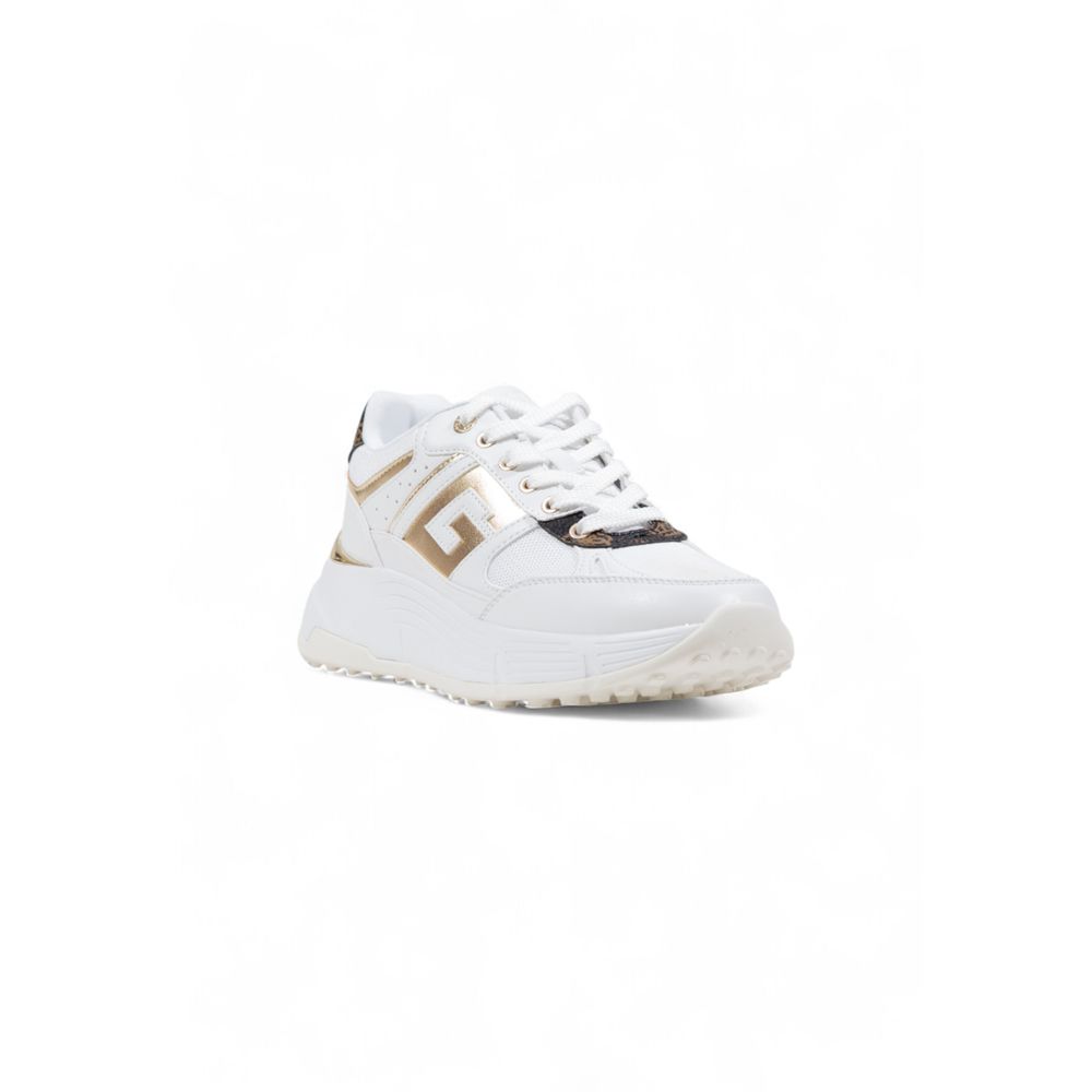 Guess White Polyethylene Chunky Sneakers - FW25 (Ref. GU16744500008) - Side view