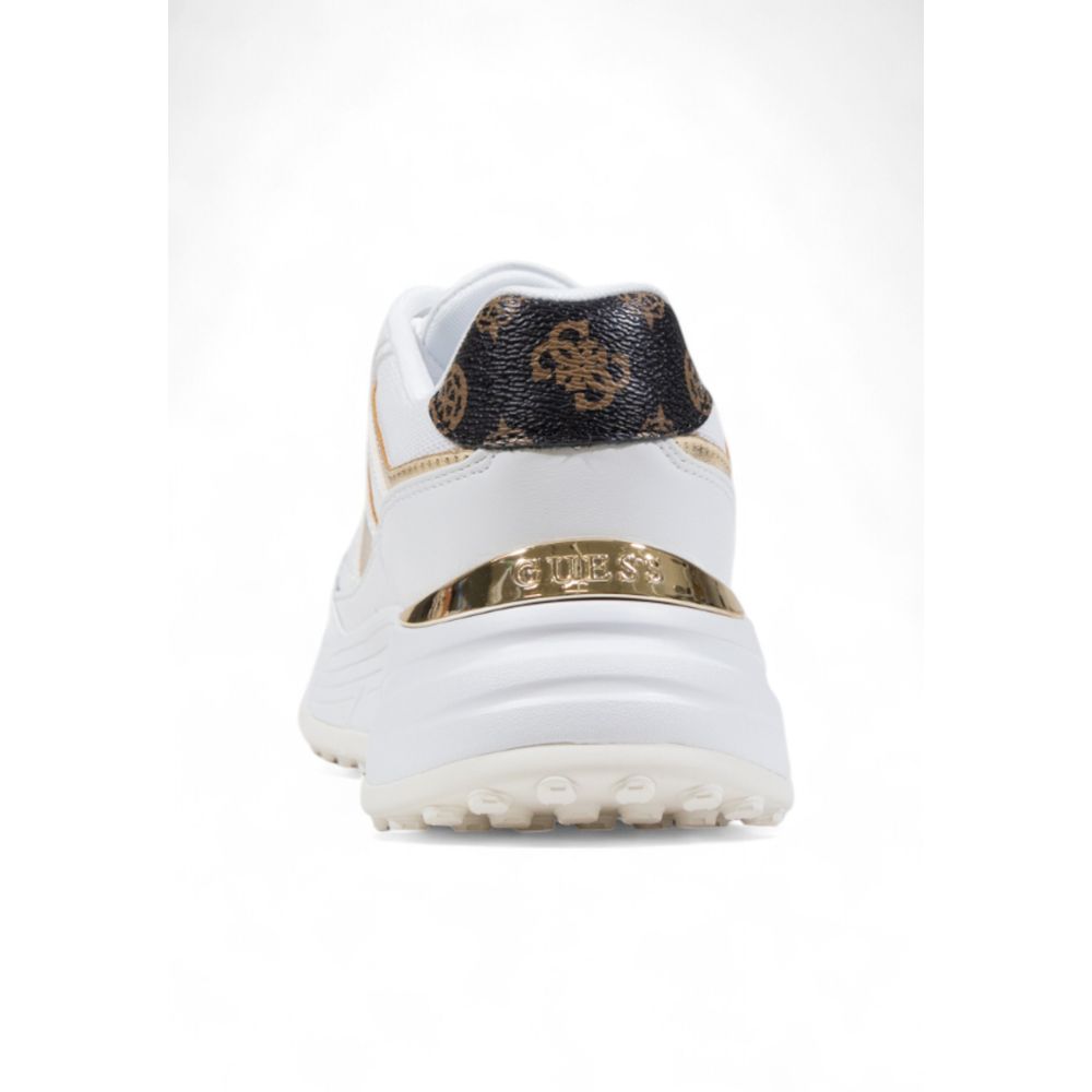 Guess White Polyethylene Chunky Sneakers - FW25 (Ref. GU16744500008) - Detail view