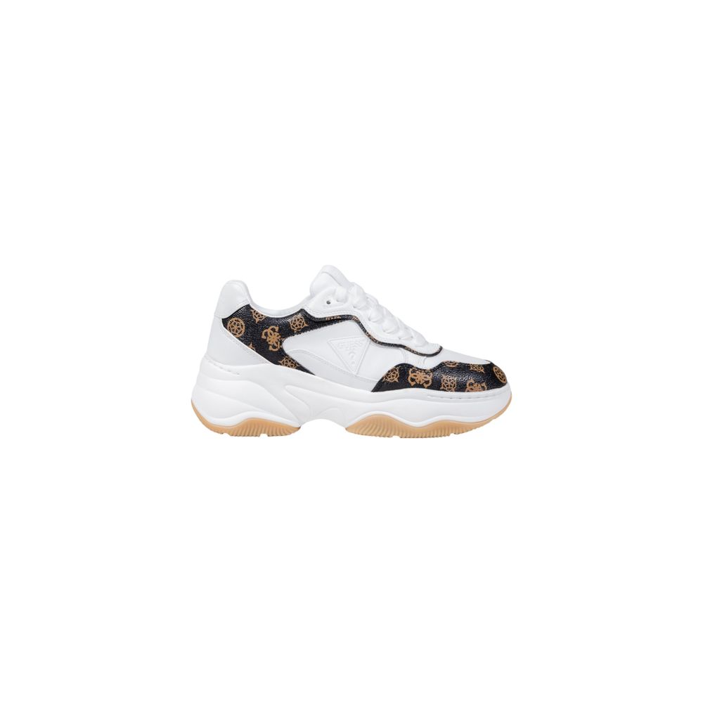 Guess White Polyethylene Chunky Sneakers - FW25 (Ref. GU16744700008) - Front view
