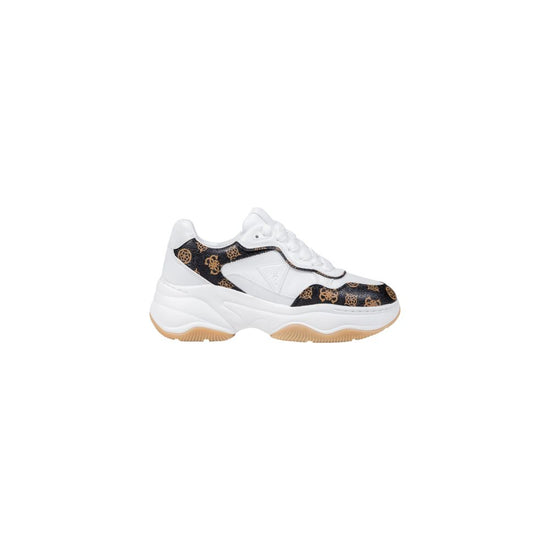 Guess White Polyethylene Chunky Sneakers - FW25 (Ref. GU16744700008) - Front view