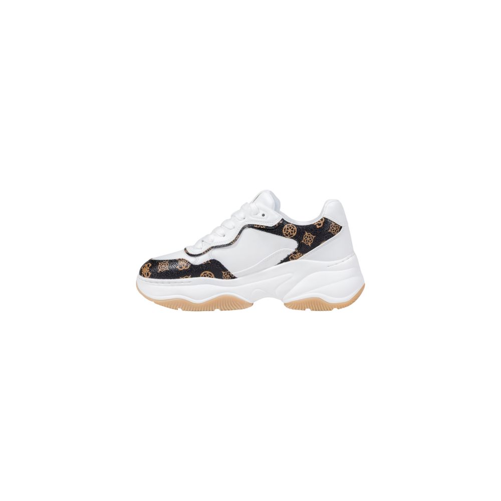 Guess White Polyethylene Chunky Sneakers - FW25 (Ref. GU16744700008) - Back view