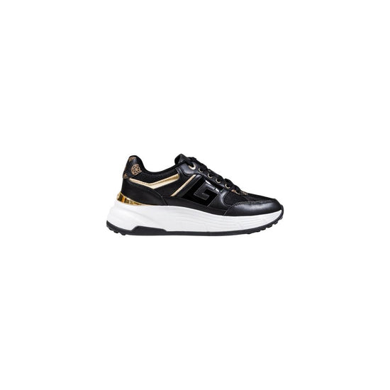 Guess Black Polyethylene Chunky Sneakers - Front view