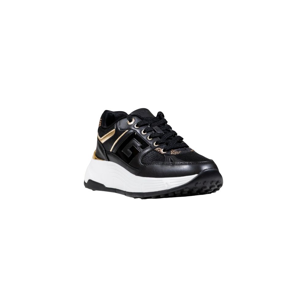 Guess Black Polyethylene Chunky Sneakers - Side view