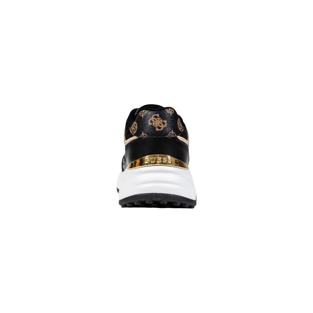Guess Black Polyethylene Chunky Sneakers - Detail view