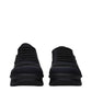 Prada Black Fabric Low Top Sneakers - Back view