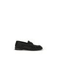 Saint Laurent Black Calf Leather Slip On Loafers - AW26 (Ref. SA83947125VAA1000) - Front view