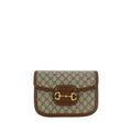 Gucci Beige Cotton Handbag - AW26 25x17cm - Front view