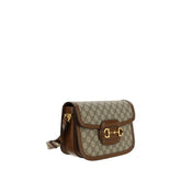 Gucci Beige Cotton Handbag - AW26 25x17cm - Side view