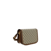 Gucci Beige Cotton Handbag - AW26 25x17cm - Back view
