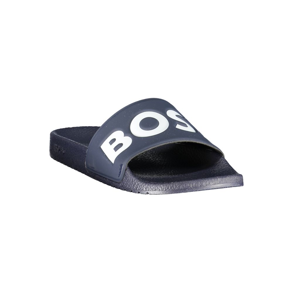 Hugo Boss Blu Poliuretano Men Ciabatta - Side view